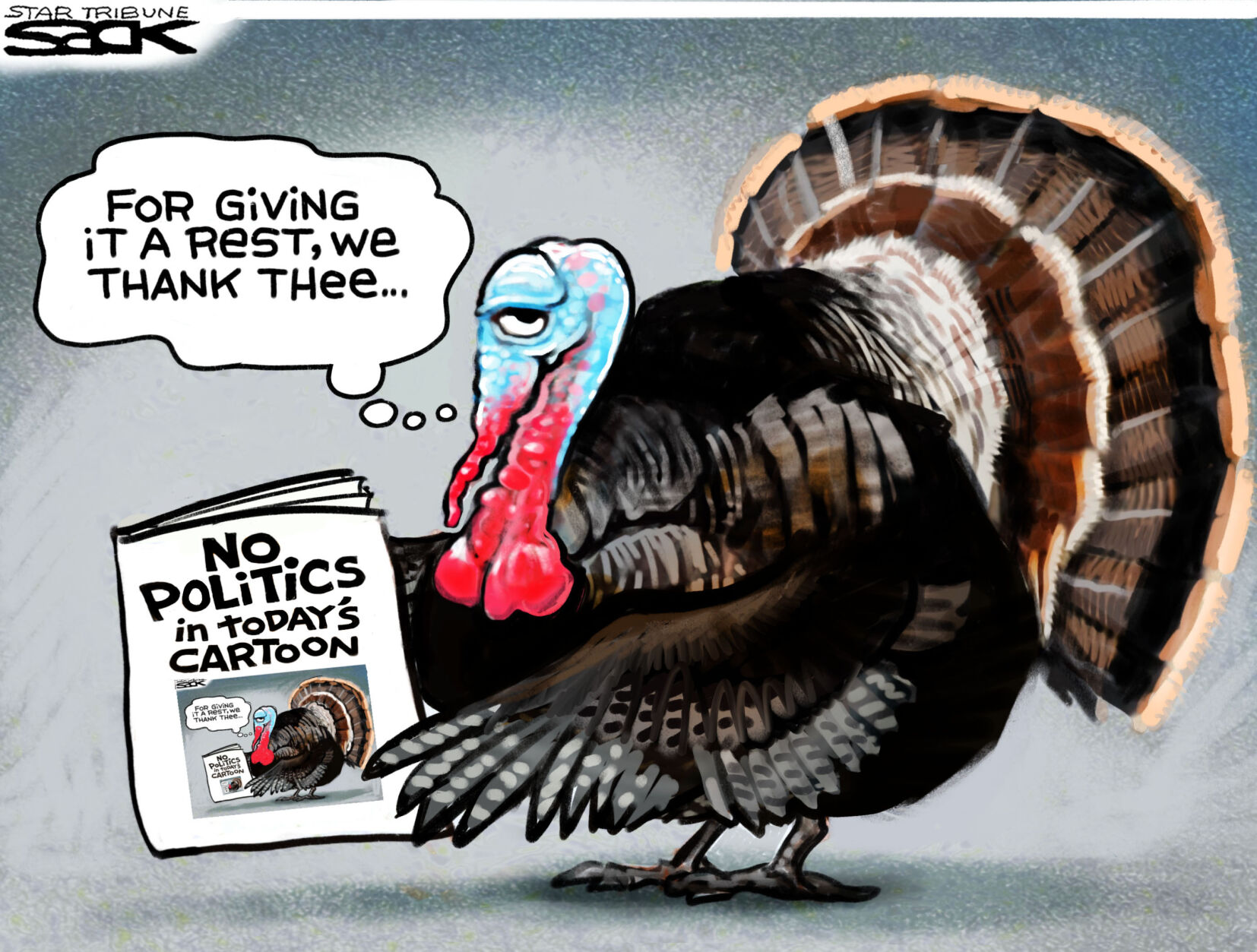 Editorial cartoon